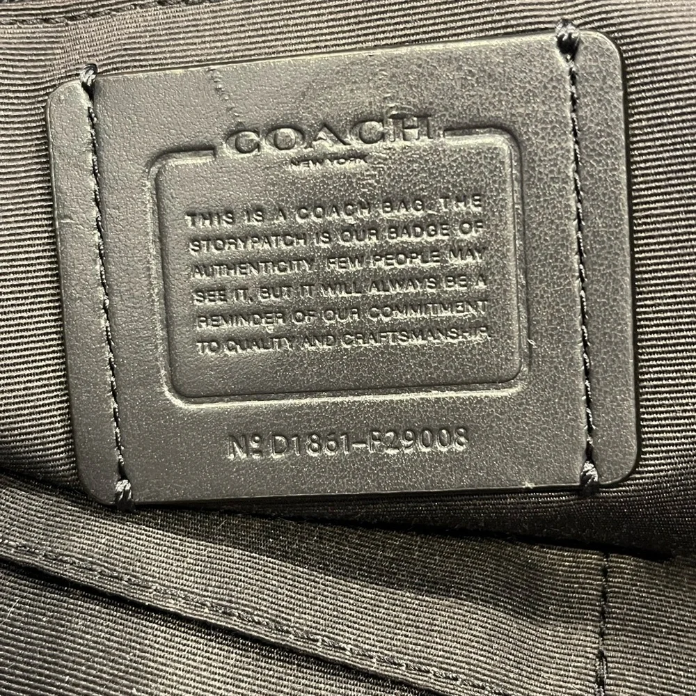 COACH Midnight  Pebbled Leather Billie‎ Backpack
